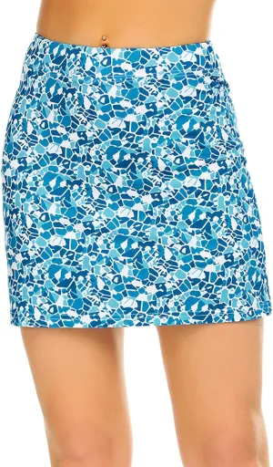 Ekouaer Women's Athletic Skorts Lightweight Golf Skirts Inner Shorts Pocket Tennis Workout Sports Pickleball Skort