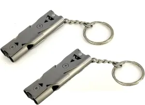 Emergency Whistle with Lanyard Safety Whistle Camping Hike Rescue Signal Survival Whistle