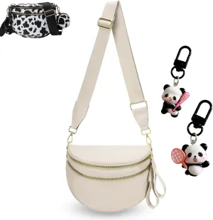 Emmafy Crossbody Bag, Emmafy Crossbody Bags For Women, Checkered Bum Bag With Shoulder Strap, Checkered Purse