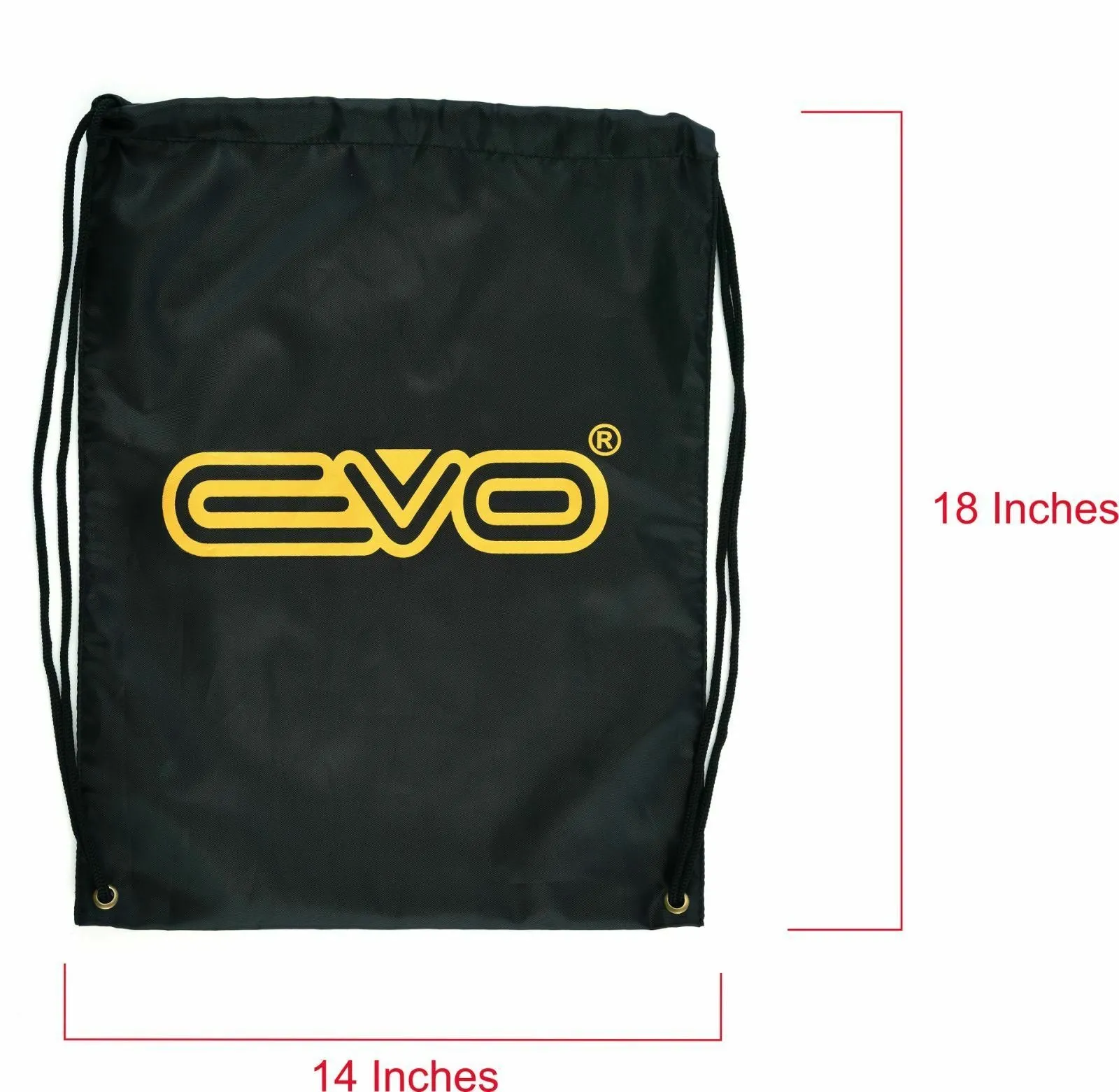 EVO Drawstring Gym Bags sack Sports School Swim Kit pe Travel Backpack college