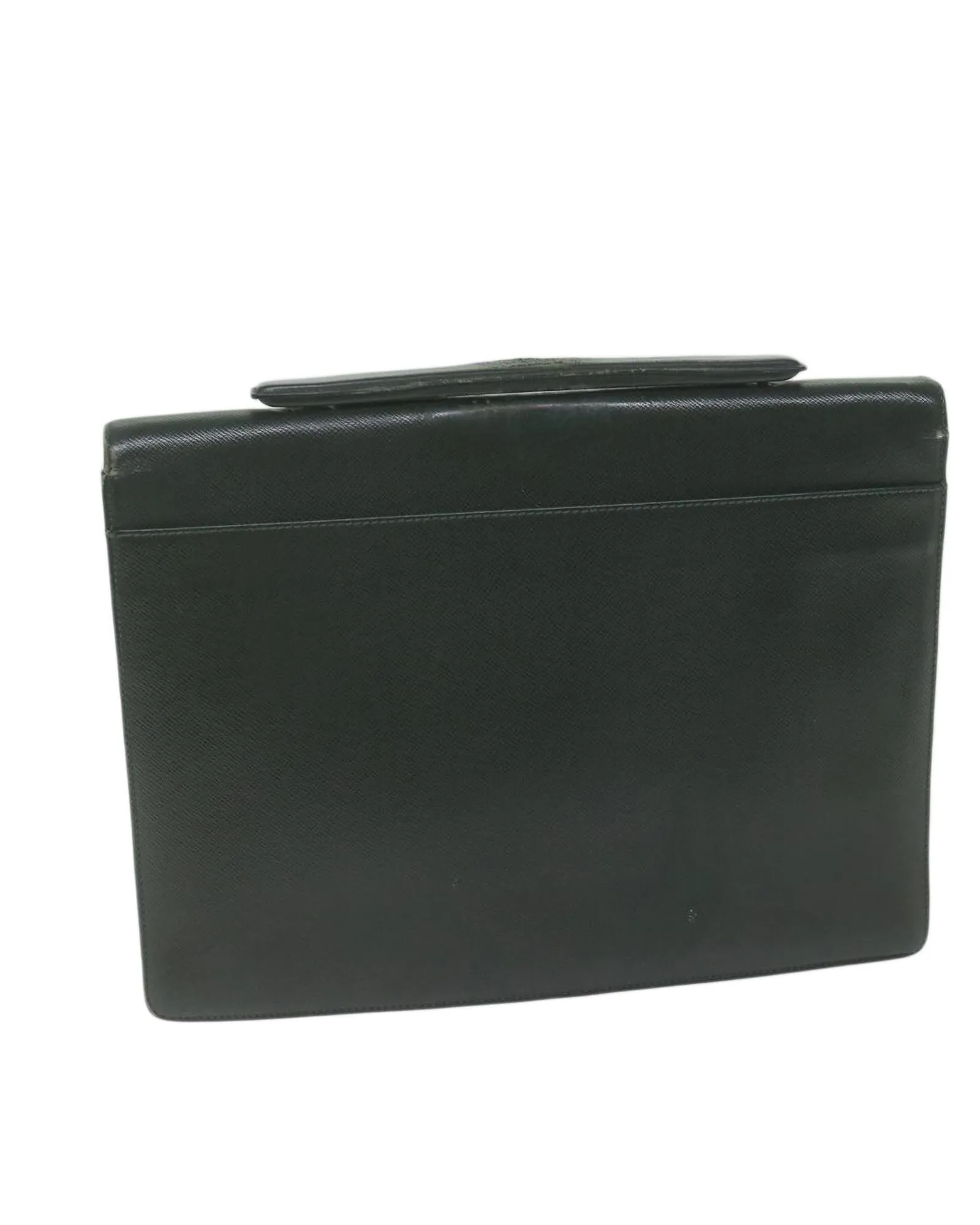Executive Portfolio Green Taiga Leather