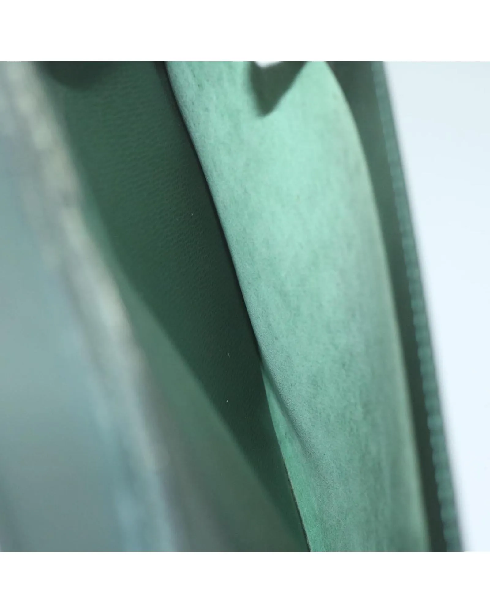 Executive Portfolio Green Taiga Leather