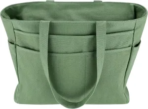Extra large canvas tote bag with pockets for men or women, Heavy duty xl size perfect for travel, everyday