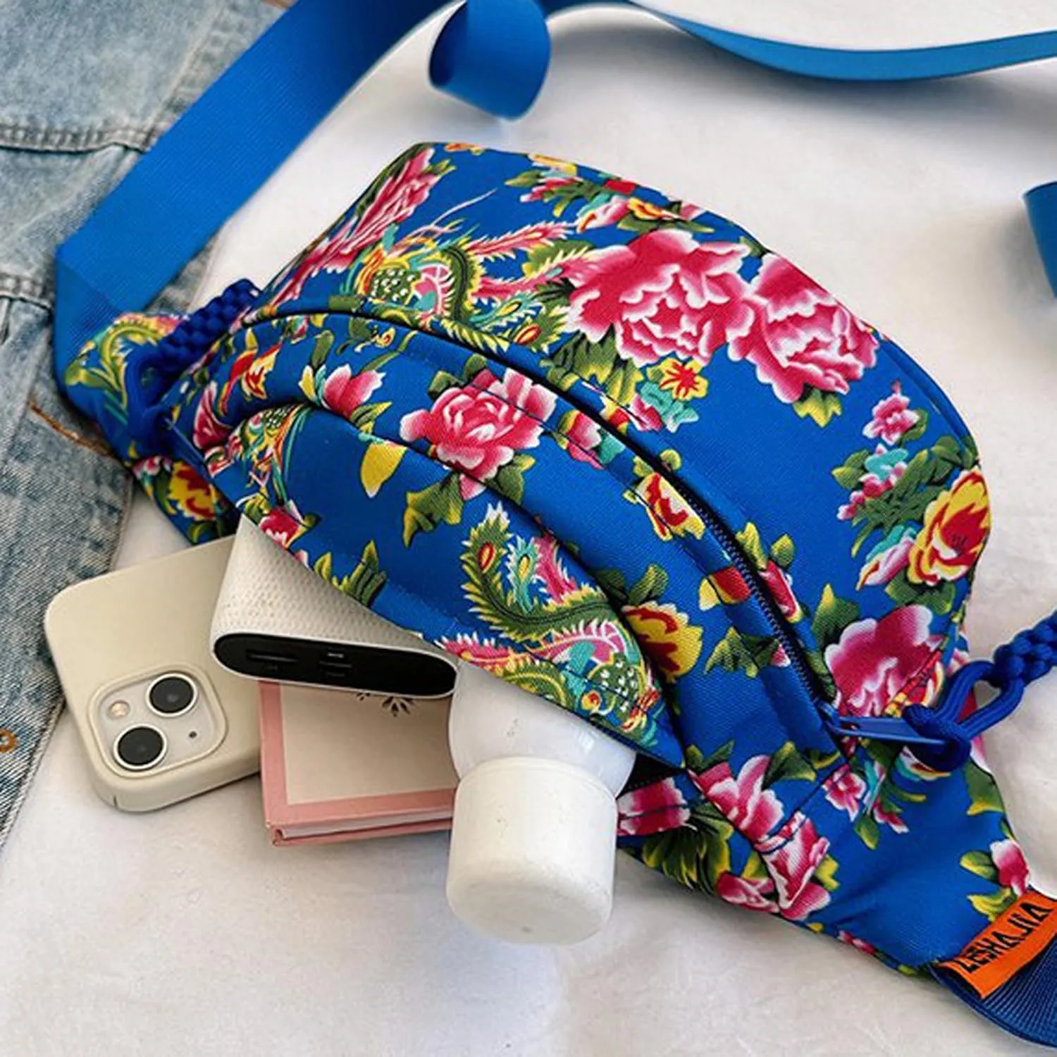 eYLun Women Fanny Pack Crossbody Bag Adjustable Casual Waist Bag FashionChest Bag Waist Pack for Travel Walking Running Hiking Green