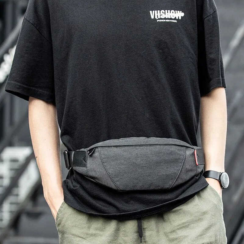 Fanny Pack Black Waterproof
