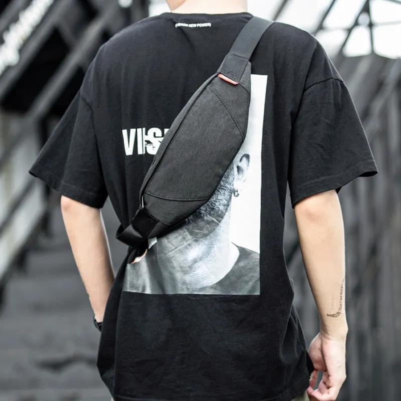 Fanny Pack Black Waterproof