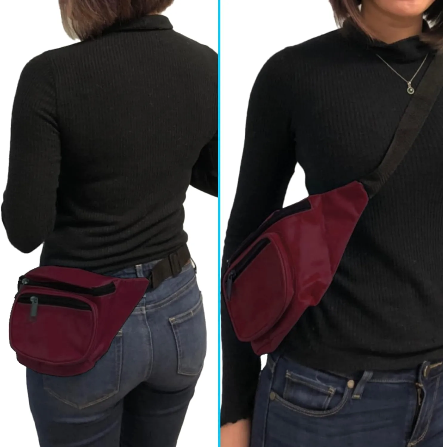 Fanny Pack, BuyAgain Quick Release Buckle Travel Sport Waist Fanny Pack Bag For Men Or Women