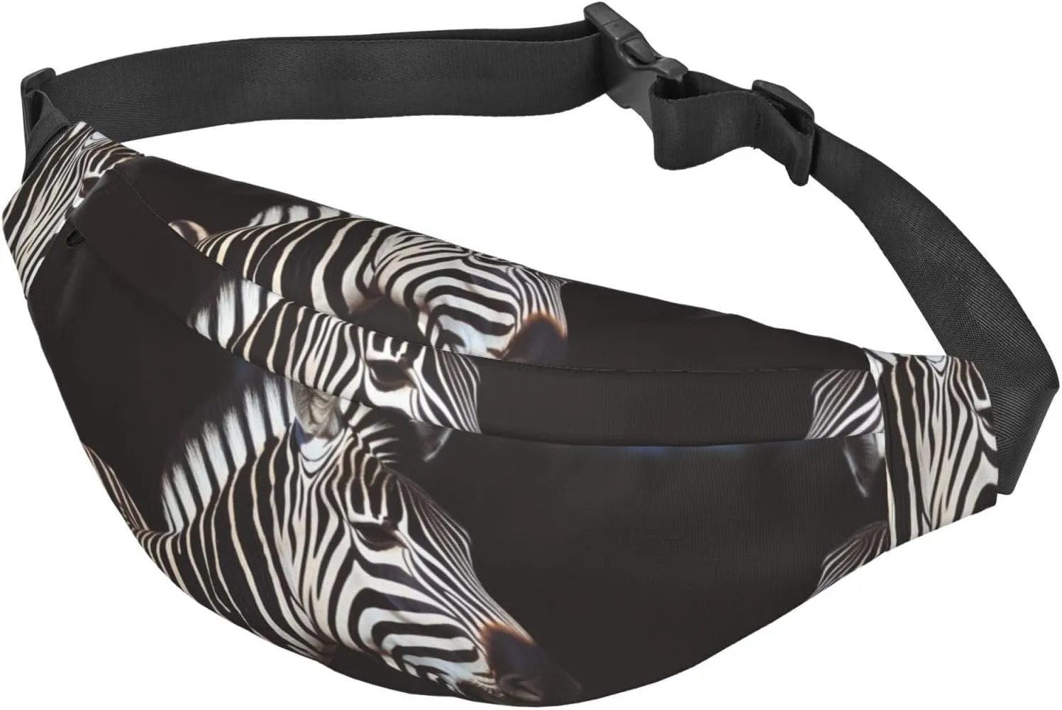Fanny Pack for Men Women Waist Bag Adjustable Waist Pack Crossbody Belt Bag Animal Zebra Bum Bag
