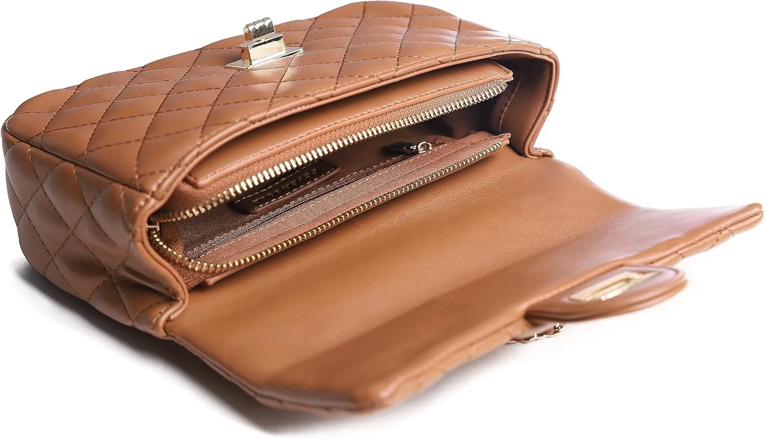 FEVERSOLE Crossbody Bag Vegan Leather Women Retro Small Saddle Satchel Shoulder Bag Tote With Long Adjustable Strap