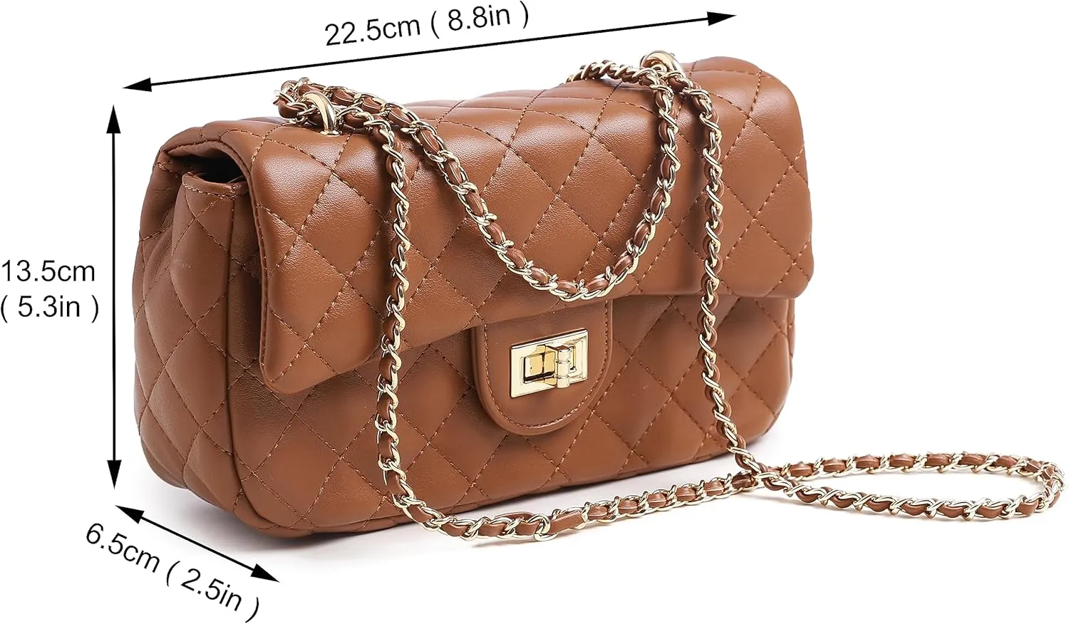 FEVERSOLE Crossbody Bag Vegan Leather Women Retro Small Saddle Satchel Shoulder Bag Tote With Long Adjustable Strap