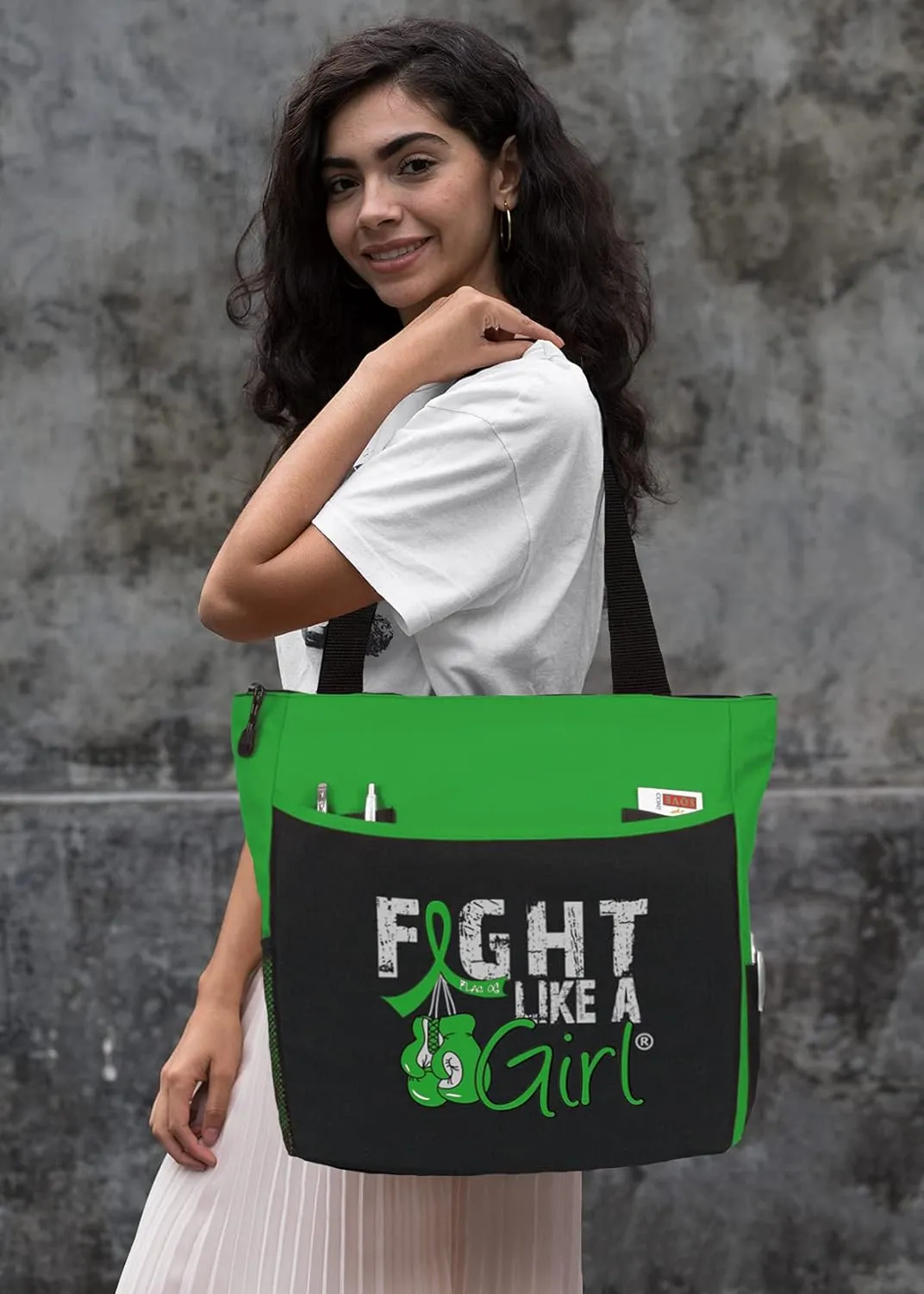 Fight Like a Girl Knockout Dakota 5-Pocket Tote Bag