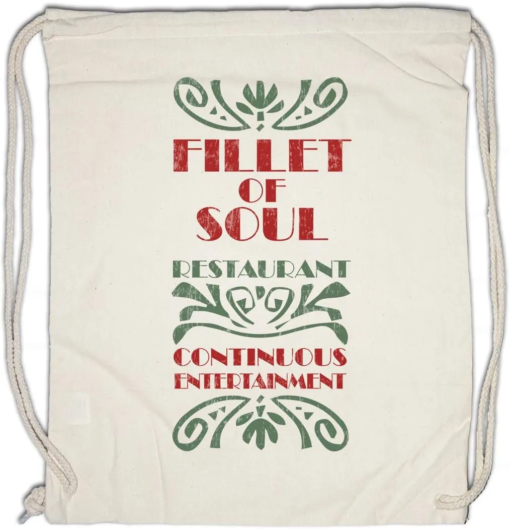 Fillet Of Soul Restaurant Drawstring Bag Gym Sack