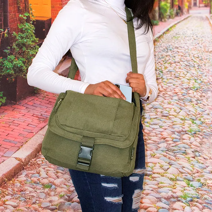 Fino SK-709 Retro Canvas Crossbody Bag