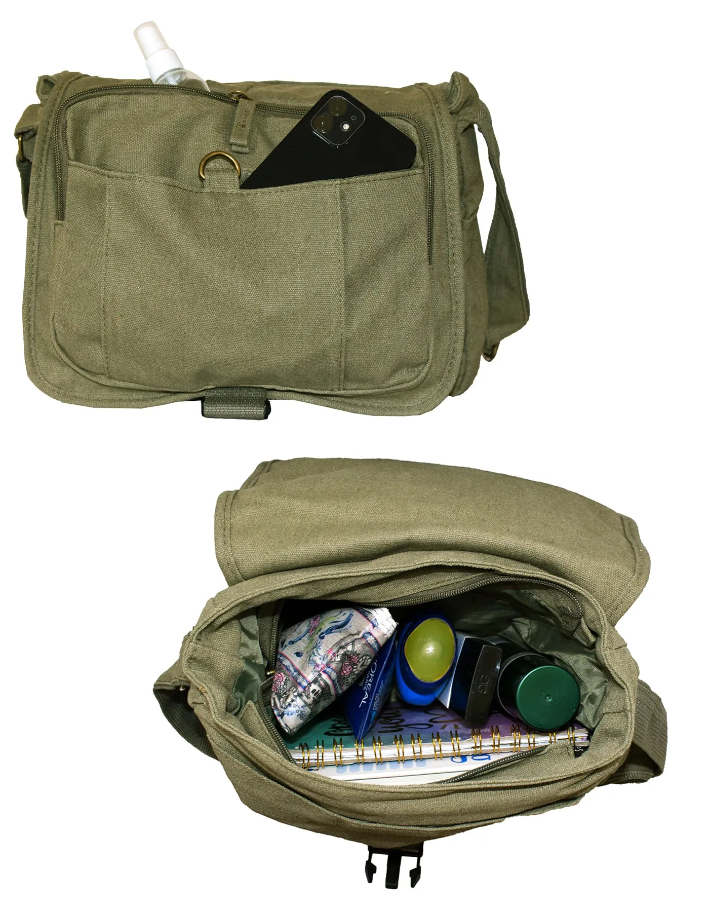 Fino SK-709 Retro Canvas Crossbody Bag