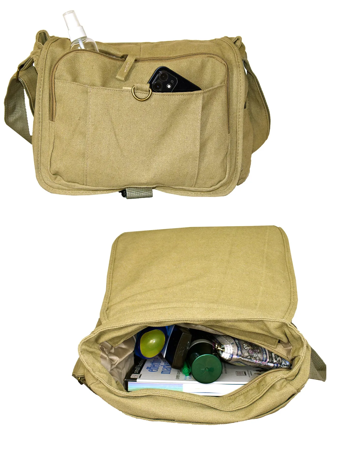Fino SK-709 Retro Canvas Crossbody Bag