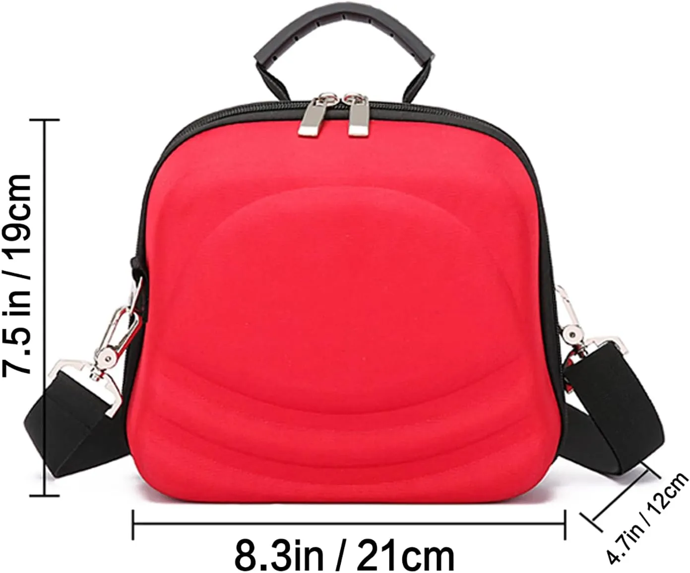 First Aid Kit Empty, Workplace/Home Emergency First Aid Bag,Small Compact Medical Bag Reusable for Outdoor Camping, Hiking,Car (Red)