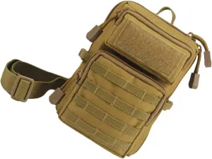 First Aid Pouch Small Wear Resistant Medical Bag for Outdoor Use Reusable Camping Medicine Storage Pouch with Shoulder Strap
