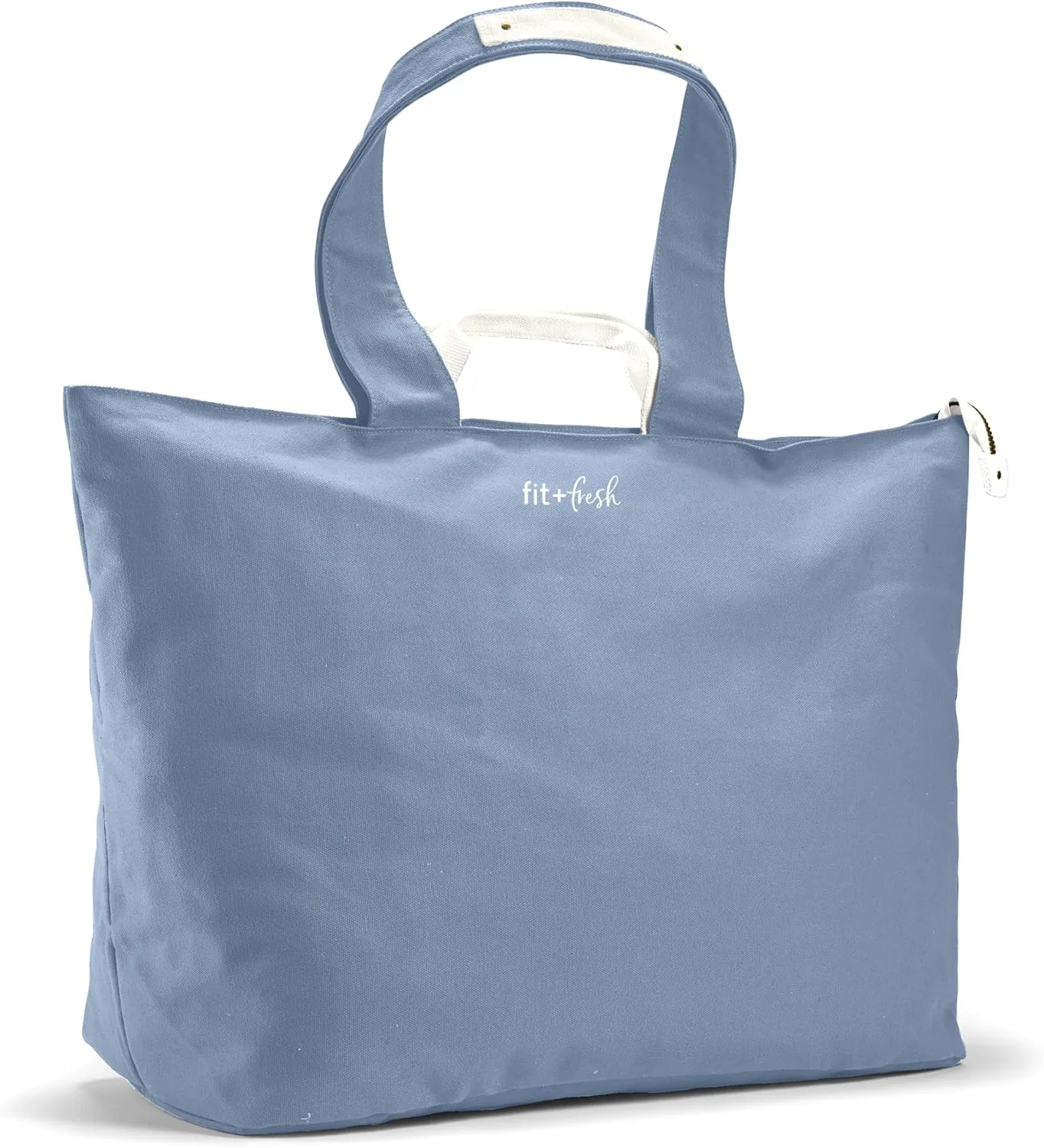 Fit & Fresh Large Beach Bag for Women - Extra Large Travel Tote With Pockets