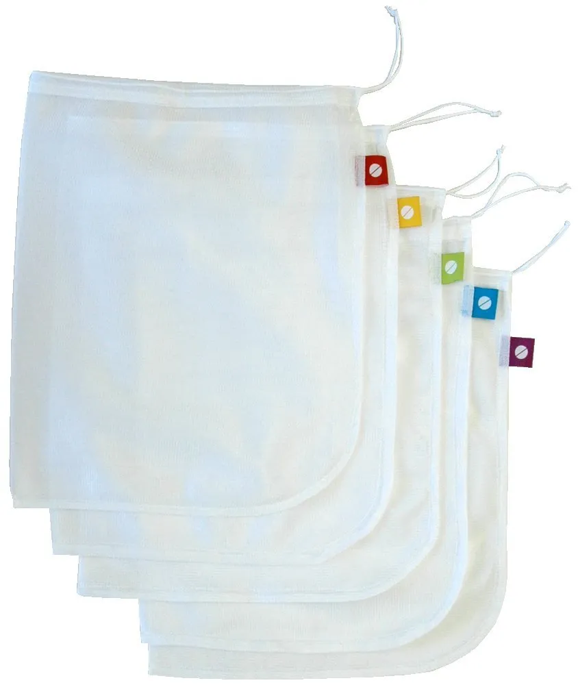 Flip & Tumble Reusable Produce Bags, Set of 5