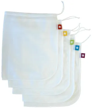Flip & Tumble Reusable Produce Bags, Set of 5