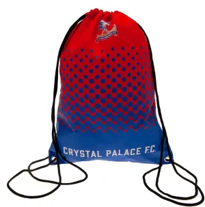 FOCO Crystal Palace FC Fade Gym Bag, Red and Blue, One Size