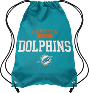 FOCO Miami Dolphins NFL Property Of Drawstring Backpack