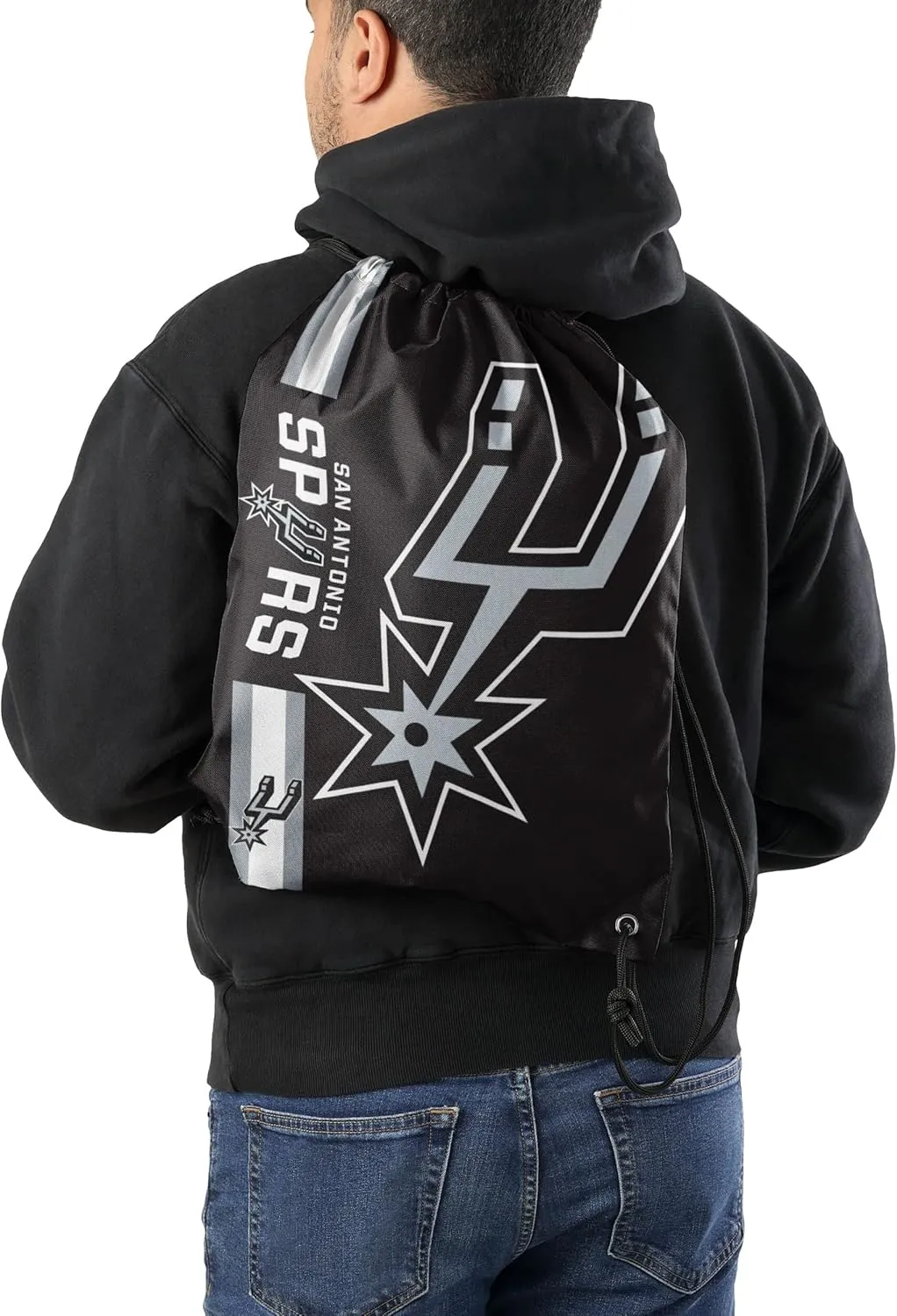FOCO NBA Big Logo Drawstring Backpack