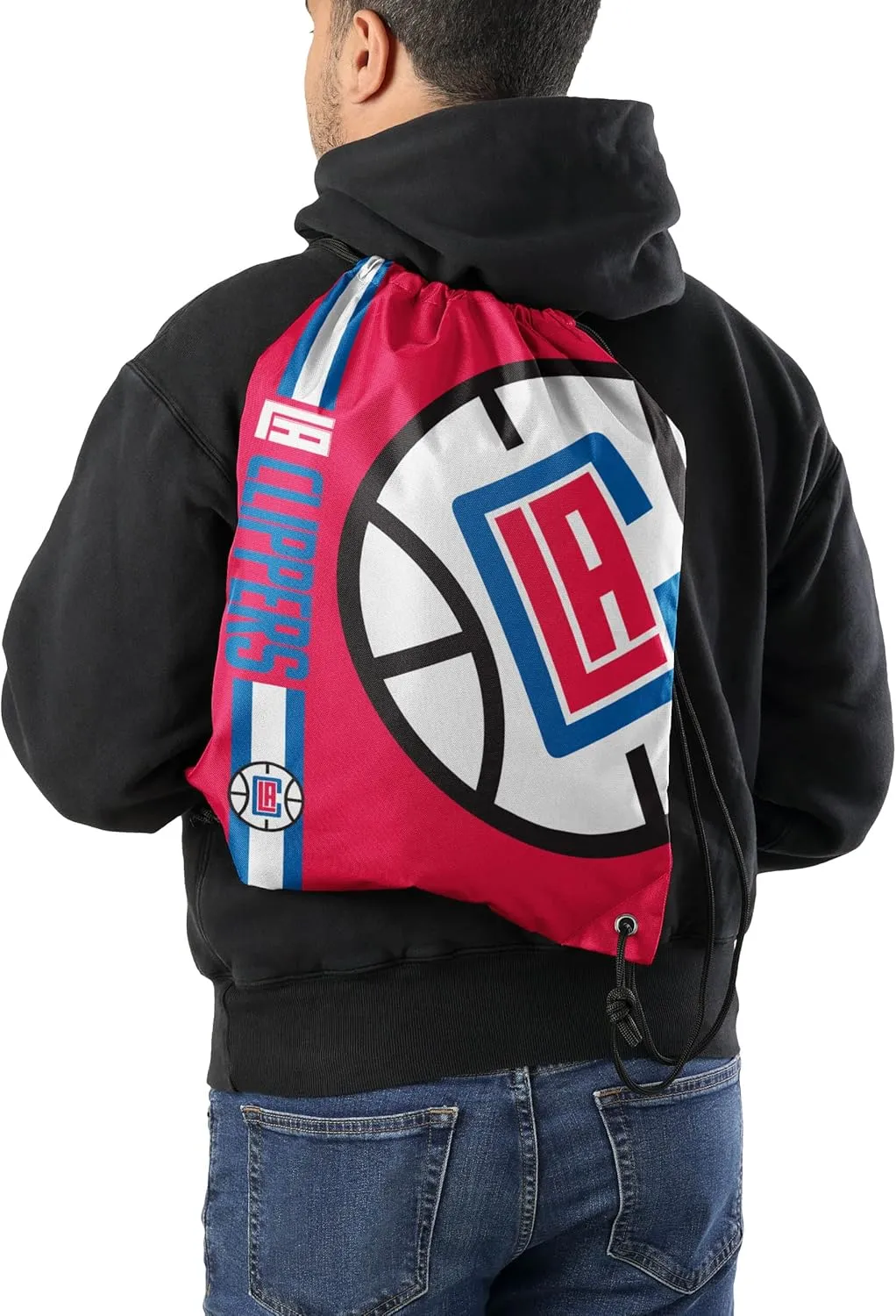 FOCO NBA Big Logo Drawstring Backpack