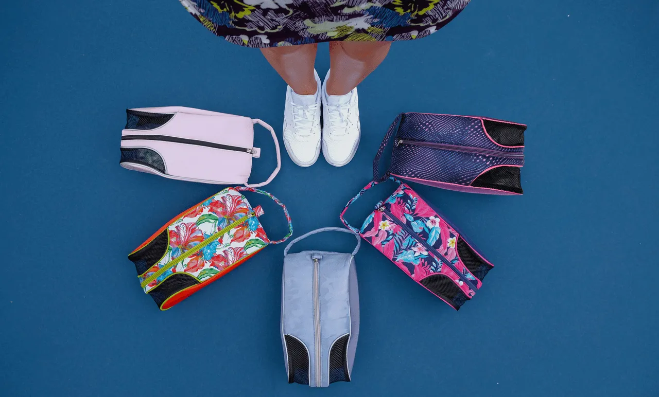 Fore Ever Pink Shoe Bags