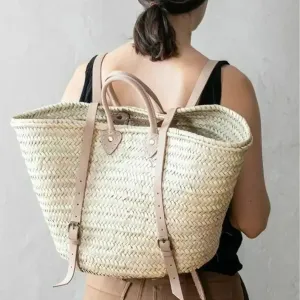French Market Basket Backpack