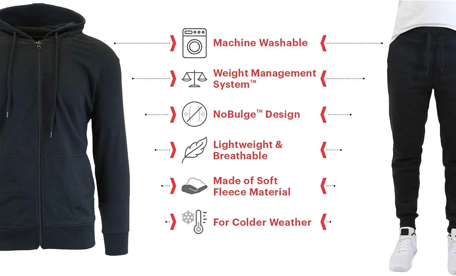 French Terry Hoodie and Jogger Sets
