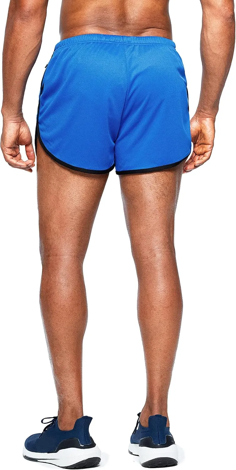 G Gradual Men's Running Shorts 3 Inch Quick Dry Gym Athletic Jogging Shorts with Zipper Pockets