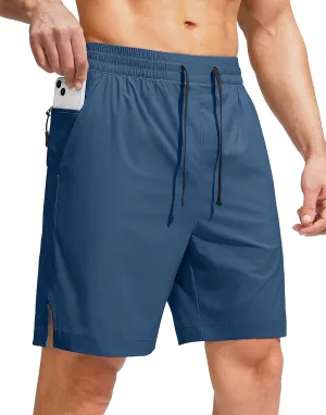 G Gradual Men's Swim Trunks Quick Dry Bathing Suit Beach Board Shorts for Men with Zipper Pockets and Mesh Lining