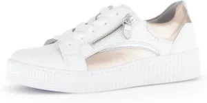 Gabor Women's Low-Top Trainers, Women's Low Shoes, White 21, 9 Women
