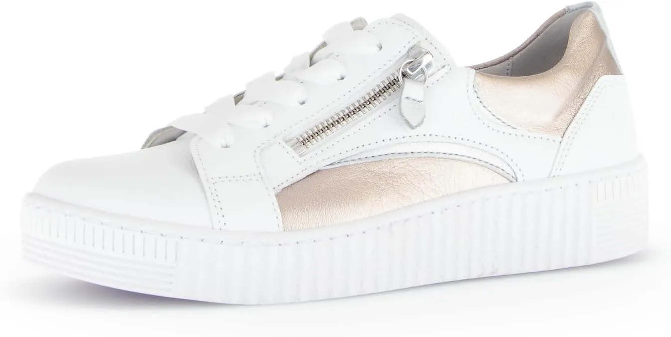 Gabor Women's Low-Top Trainers, Women's Low Shoes, White 21, 9 Women