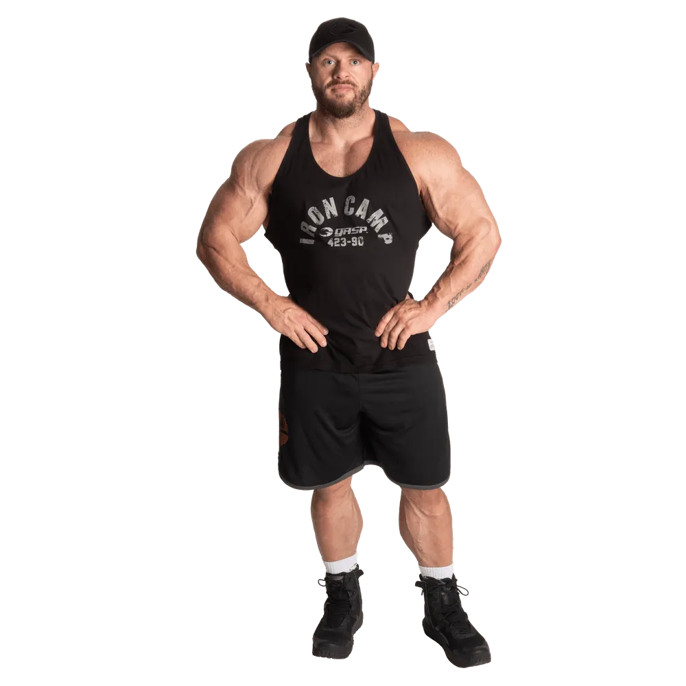 GASP Mesh Shorts - Black/Grey