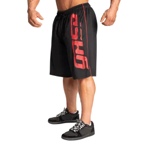 GASP Pro Mesh Shorts - Black/Red