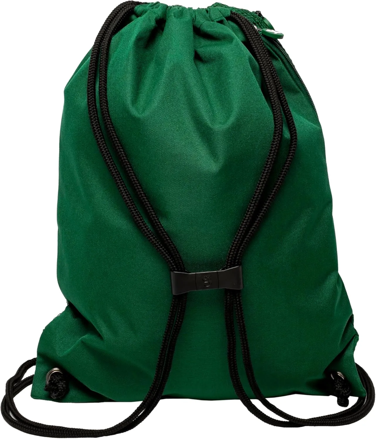geckobrands Limitless 3 Pocket Drawstring Backpack - Lightweight, Durable Cinch Bag for Gym, Sports, and Daily Use