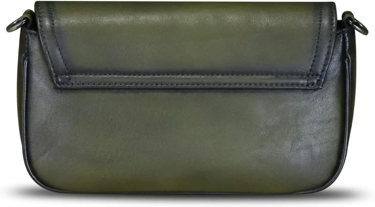 Genuine Leather Satchel for Women Vintage Handbag Purse Handmade Retro Crossbody Bag Purse Shoulder Bag