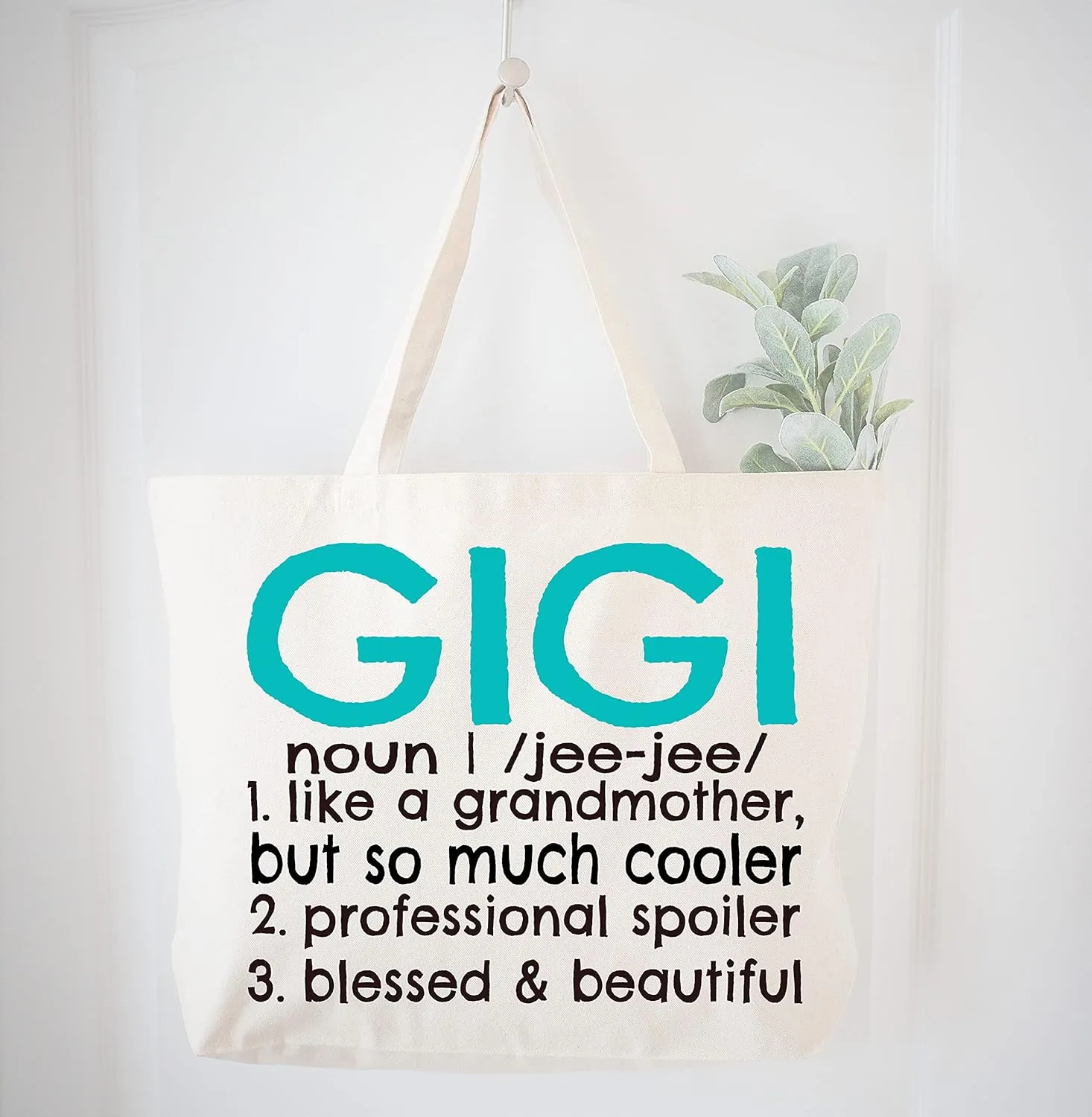 Gigi Tote Bag | Grandma Gifts | Gigi Gifts | Gigi Christmas Gift | Christmas Gift from Grandkids