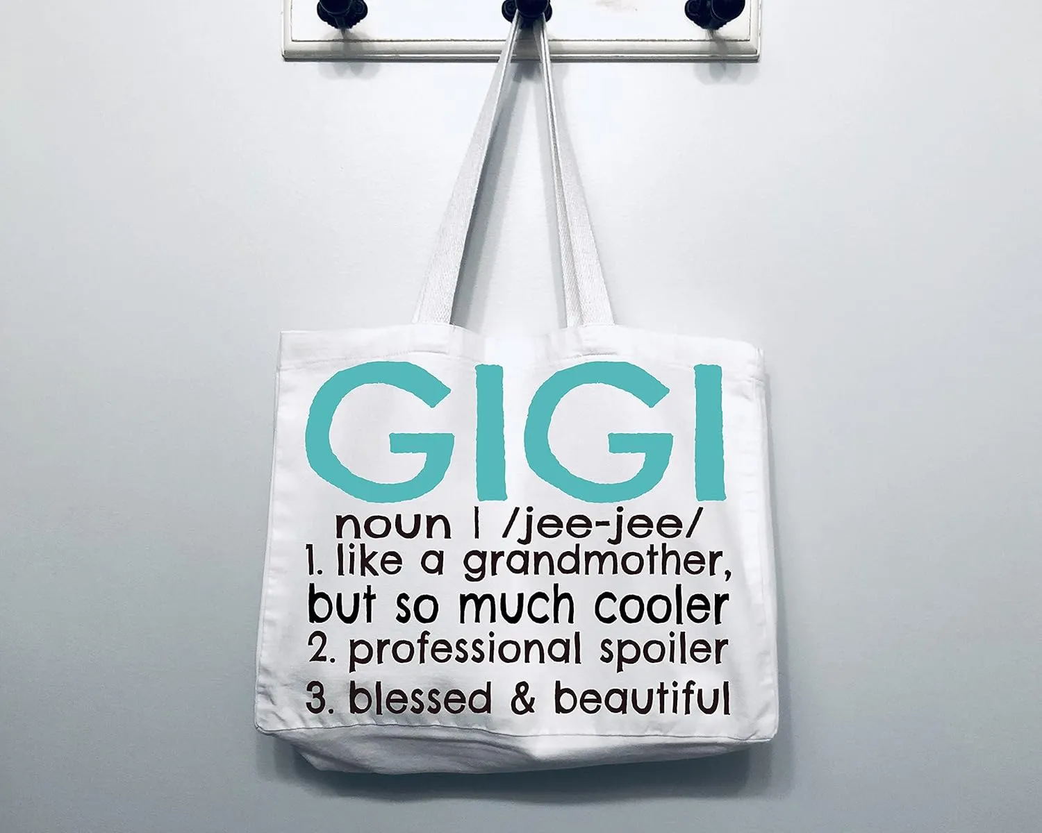Gigi Tote Bag | Grandma Gifts | Gigi Gifts | Gigi Christmas Gift | Christmas Gift from Grandkids