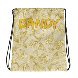 Gold Koi Drawstring bag