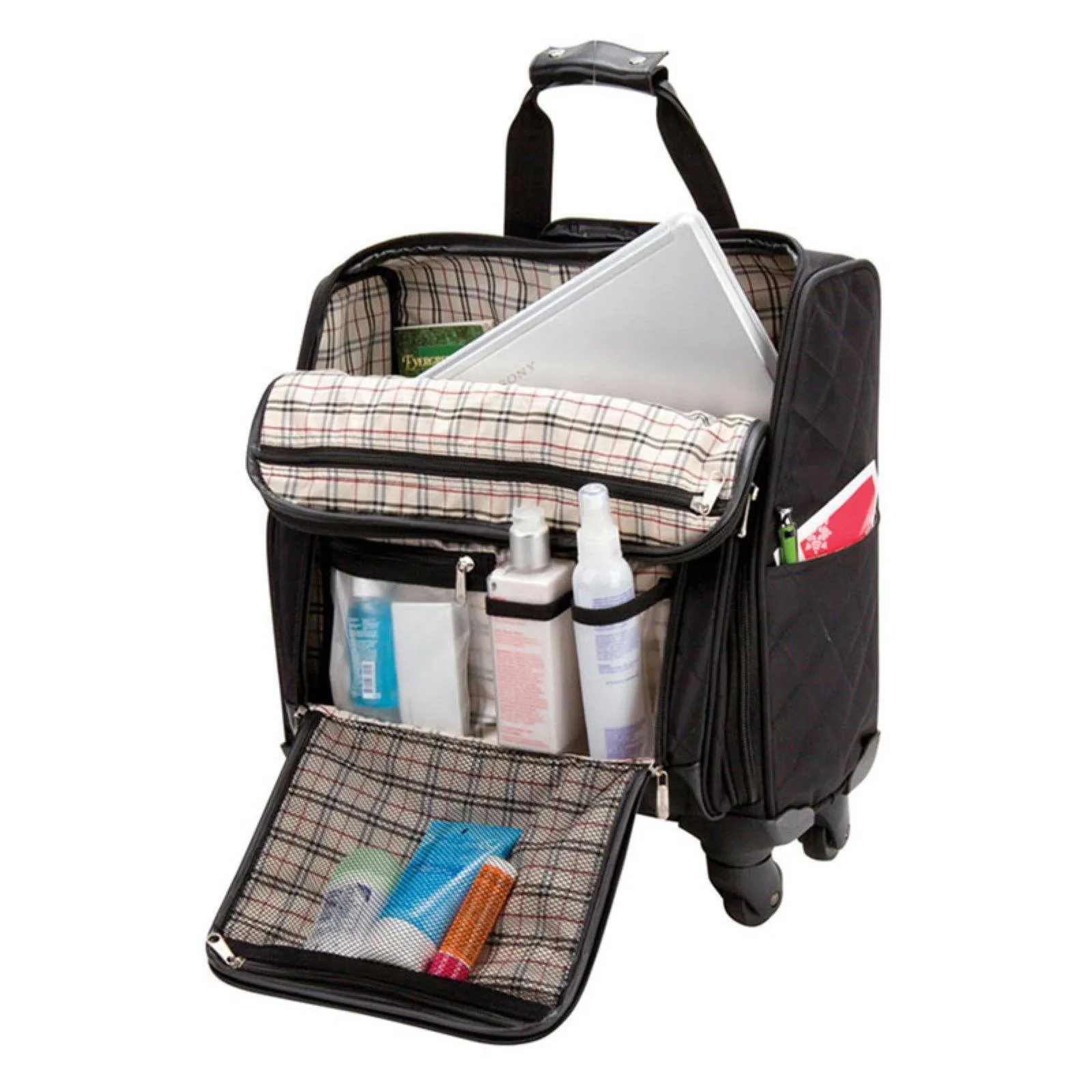 Good Hope Bags 15" laptop Scan Express Wheeled Computer Briefcase