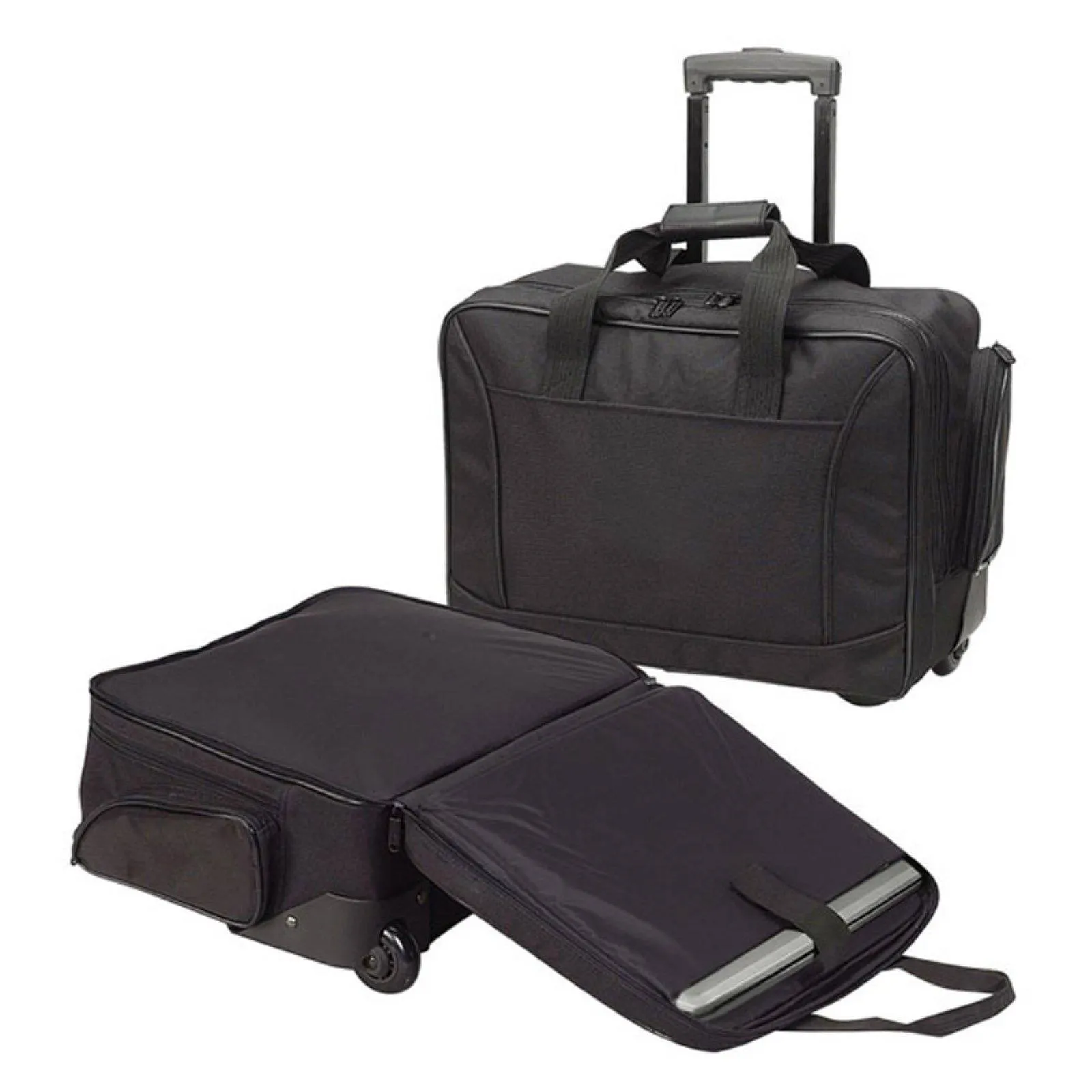 Good Hope Bags 15" laptop Scan Express Wheeled Computer Briefcase