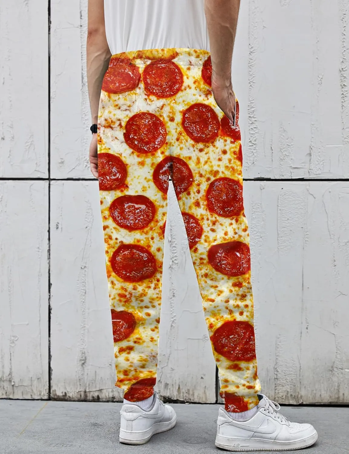 Goodstoworld Mens Cool Joggers Pants 3D Novelty Casual Sweatpants with Drawstring