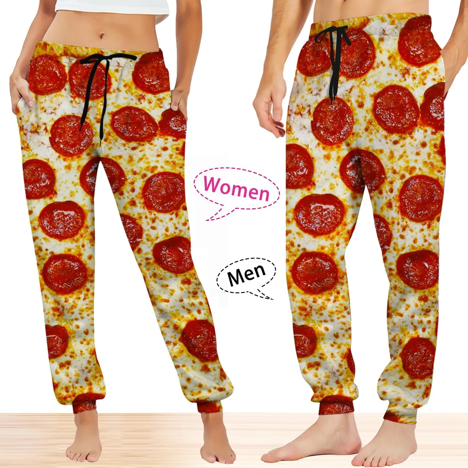 Goodstoworld Mens Cool Joggers Pants 3D Novelty Casual Sweatpants with Drawstring