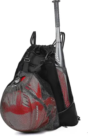 Gym Drawstring Bags - Cool Basketball Soccer Backpack, Drawstring Backpack