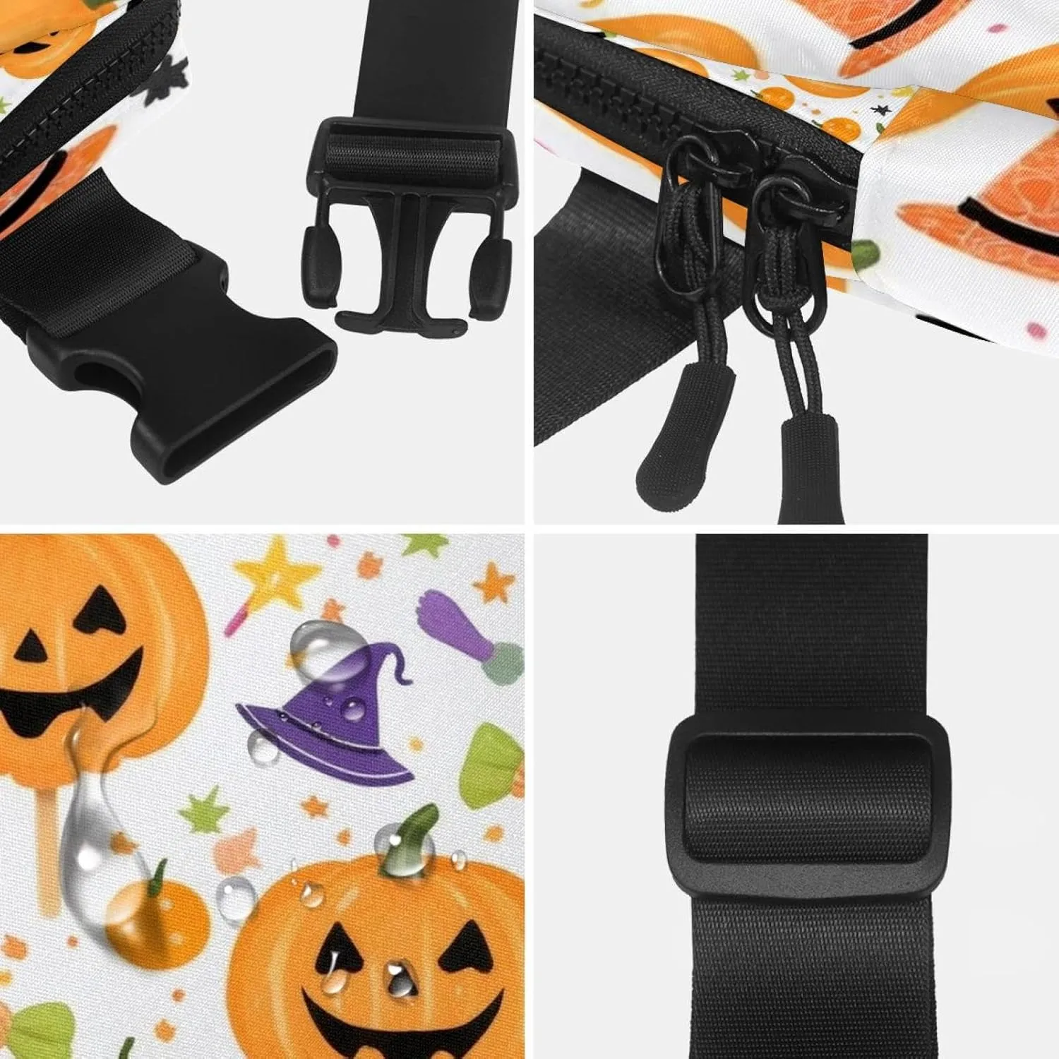 Halloween Pumpkin-248 Belt Bag for Men and Women Fanny Pack,Belt Bag with Adjustable Strap,Fashion Crossbody Everywhere Belt Bag for Travel Outdoors Running Hiking