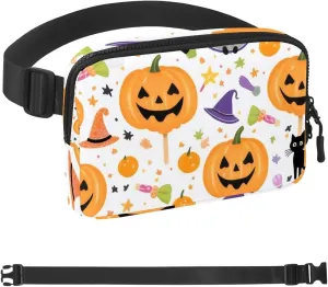 Halloween Pumpkin-248 Belt Bag for Men and Women Fanny Pack,Belt Bag with Adjustable Strap,Fashion Crossbody Everywhere Belt Bag for Travel Outdoors Running Hiking