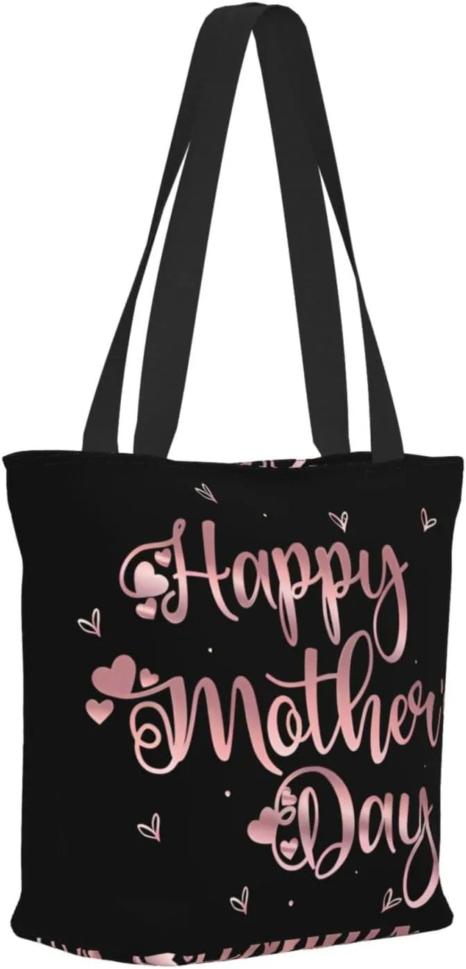 Here Today Gone Tomato Vegetarian Tote Bag for Women Lightweight Shopping Handbag Large Capacity Shoulder Bag